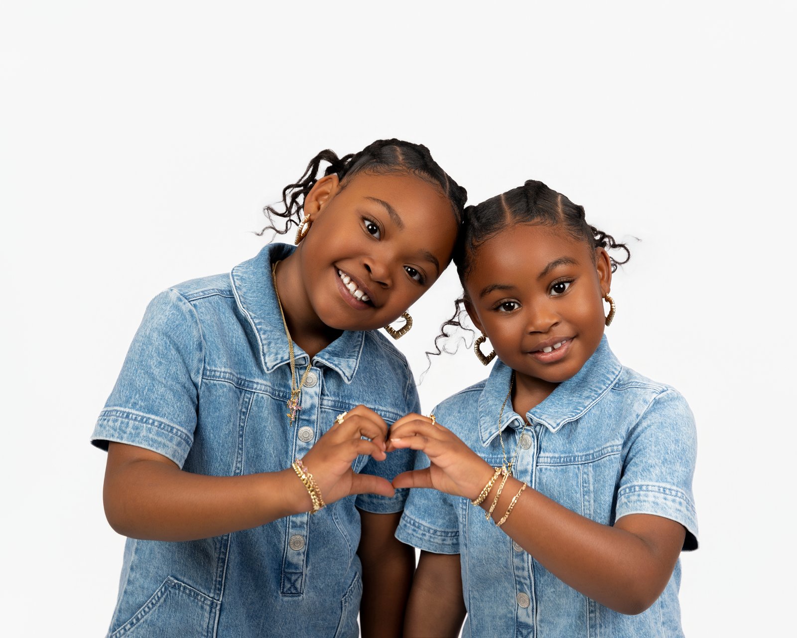 Sisters in denim