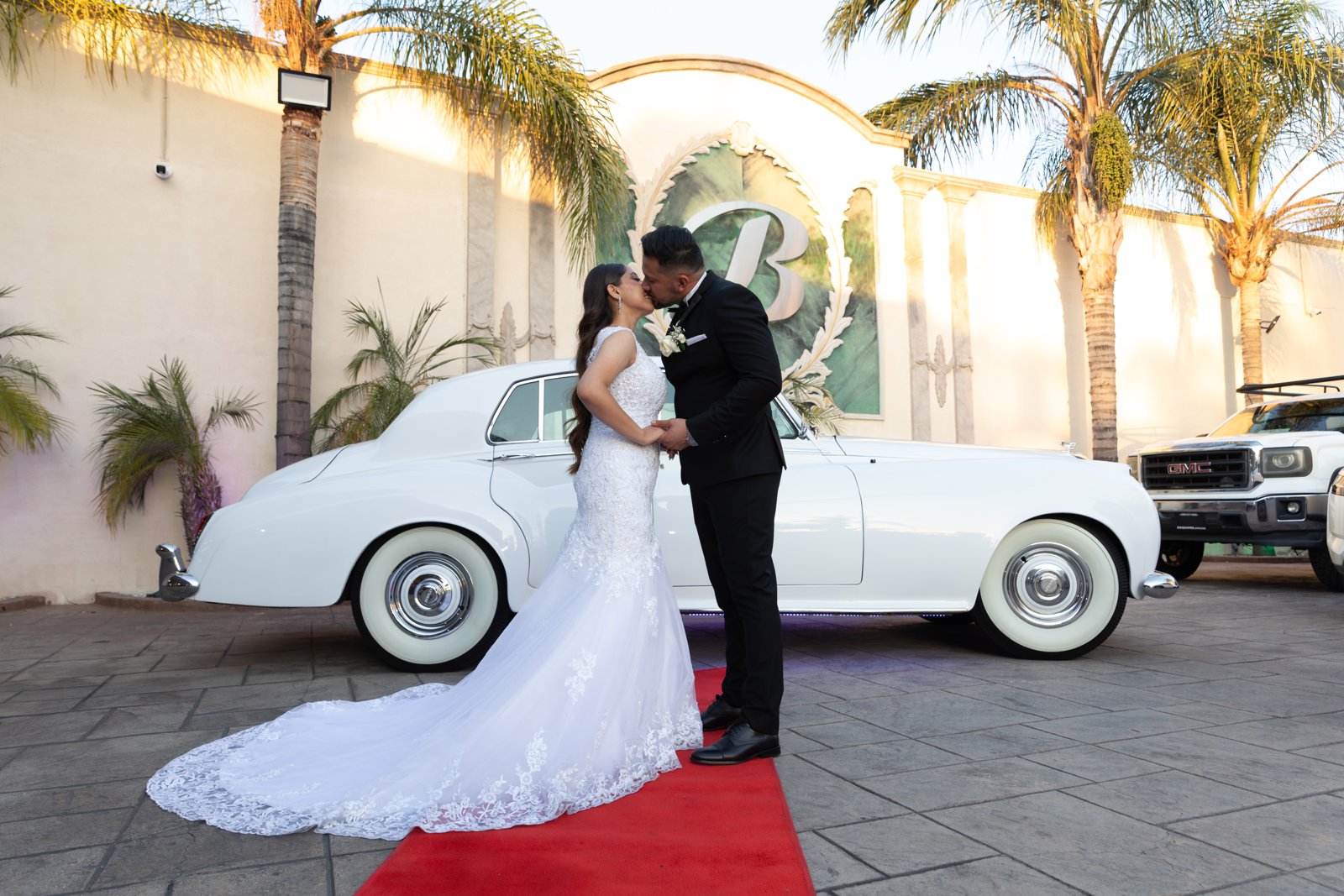 Classic car portrait